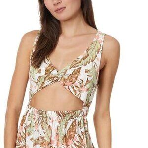 *NWT* Rip Curl La Quinta Floral Smocked Maxi Dress Size M